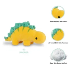 Avocatt Yellow Stegosaurus Plush