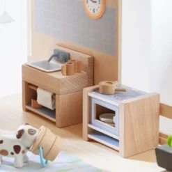 HABA Little Friends Kitchen Room Set - Wooden Dollhouse Furniture For 4" Bendy Dolls -Cheap Toy Store GUEST 0bec8137 3549 44ef 9639 d377e19f6e28