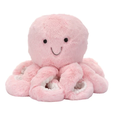 Lambs & Ivy Sea Dreams Pink Plush Octopus Stuffed Animal Toy - Bubbles 3 Lambs & Ivy Sea Dreams Pink Plush Octopus Stuffed Animal Toy - Bubbles