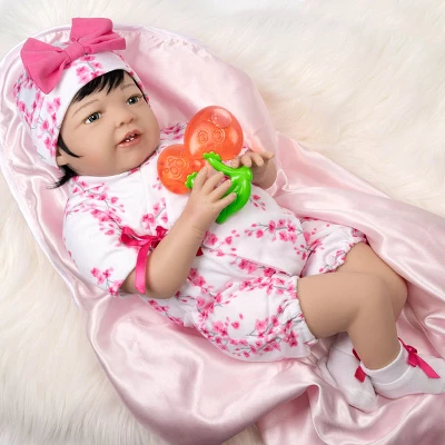 Paradise Galleries Realistic Toddler Doll - Hanami, 21 Inch In SoftTouch Vinyl, 7-Piece Reborn Doll Gift Set 3 Paradise Galleries Realistic Toddler Doll - Hanami, 21 Inch In SoftTouch Vinyl, 7-Piece Reborn Doll Gift Set