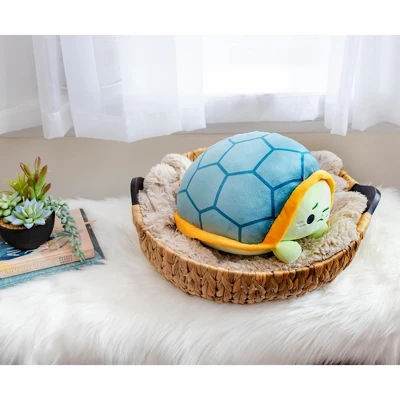 Toynk MochiOshis Turtle 12-Inch Character Plush Toy | Jinba Osoioshi 7 Toynk MochiOshis Turtle 12-Inch Character Plush Toy | Jinba Osoioshi - Image 5