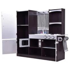 Costway Kids Cooking Pretend Play Toy Children Playset Wooden Kitchen Set Gift -Cheap Toy Store GUEST 1405b129 85a4 41aa aa49 221035ae80c9