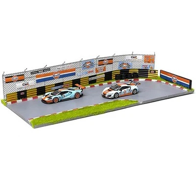 "Race Track Gulf Oil" Diorama With Decals For 1/64 Scale Models By American Diorama 4 "Race Track Gulf Oil" Diorama With Decals For 1/64 Scale Models By American Diorama - Image 2