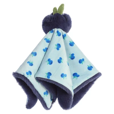Ebba Large Blueberry Luvster Precious Produce Snuggly Baby Stuffed Animal Blue 13" 5 Ebba Large Blueberry Luvster Precious Produce Snuggly Baby Stuffed Animal Blue 13" - Image 3