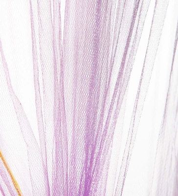 HearthSong 7-Foot Purple Flower Petals Hanging Canopy And Play Space For Twin Bed Or Playroom 8 HearthSong 7-Foot Purple Flower Petals Hanging Canopy And Play Space For Twin Bed Or Playroom - Image 6