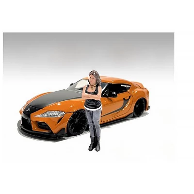 "Car Meet 3" Figure 2 For 1/18 Scale Models By American Diorama 3 "Car Meet 3" Figure 2 For 1/18 Scale Models By American Diorama