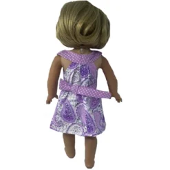 Doll Clothes Superstore Size 10 Matching Girl And Doll Lavender Paisley Sundress -Cheap Toy Store GUEST 244ac186 8083 4e07 a7c3 0439f768b832