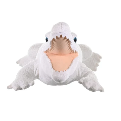 Wild Republic Cuddlekins White Alligator Stuffed Animal, 12 Inches 3 Wild Republic Cuddlekins White Alligator Stuffed Animal, 12 Inches