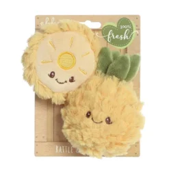 Ebba Mini Pineapple Rattle & Crinkle Set Precious Produce Adorable Baby Stuffed Animal Yellow 4" -Cheap Toy Store GUEST 2537c9d0 325c 43b3 9670 a0db42f97df7