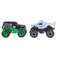 Monster Jam Official Grave Digger Vs Megalodon Racing Rivals Remote Control Monster Trucks - 1:24 Scale - 2 Pk -Cheap Toy Store GUEST 26872429 7636 4f15 be81 28362e217a0a