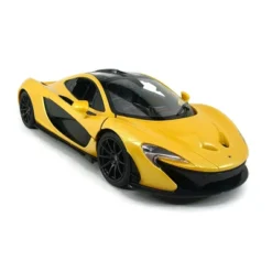 Link Worldwide Ready! Set! Go! 1:14 RC McLaren P1 Sports Car With Lights And Open Doors - Yellow