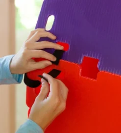 HearthSong 16-Panel Colorblock Fantasy Forts Indoor/Outdoor Building Kit With Lightweight Corrugated Plastic Panels -Cheap Toy Store GUEST 2855bc53 58b4 415a a520 56cb9332193b