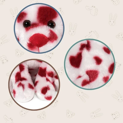 Bearington Collection Romantic Rover Stuffed Animal Plush With Hearts & Bow Puppy Dog, 12" 6 Bearington Collection Romantic Rover Stuffed Animal Plush With Hearts & Bow Puppy Dog, 12" - Image 4