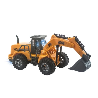 Link 1:30 RC Excavator Construction Vehicle Radio Control Truck With 5 Channels - Yellow 5 Link 1:30 RC Excavator Construction Vehicle Radio Control Truck With 5 Channels - Yellow - Image 3