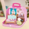 Li'l Woodzeez Toy Furniture Set In Carry Case 13pc - Travel Suitcase Bedroom Playset -Cheap Toy Store GUEST 2e6f4f87 aa34 4bcf a362 1ec371e10db1