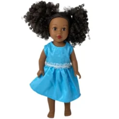 Doll Clothes Superstore Size 5 Matching Girls And Doll Clothes Blue Dress -Cheap Toy Store GUEST 31967747 1b3d 43b6 92a6 1112b6cbe622