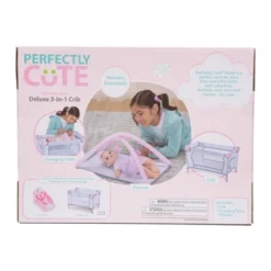 Perfectly Cute Deluxe 3 In 1 Play Crib For Baby Doll -Cheap Toy Store GUEST 34d38fee ed64 41a1 849f ae683e31c5ba