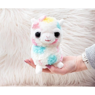 Kellytoy Cute And Cuddly 12 Inch Alpaca Plush | White 7 Kellytoy Cute And Cuddly 12 Inch Alpaca Plush | White - Image 5