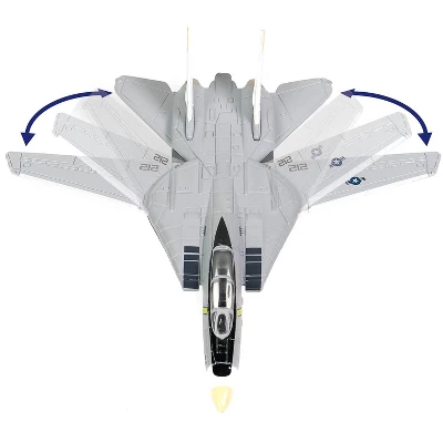 Grumman F-14B Tomcat Fighter Aircraft "VF-142 Ghostriders" (CVN-65) Aircraft Carrier Deck 1/200 Diecast Model By Forces Of Valor 5 Grumman F-14B Tomcat Fighter Aircraft "VF-142 Ghostriders" (CVN-65) Aircraft Carrier Deck 1/200 Diecast Model By Forces Of Valor - Image 3