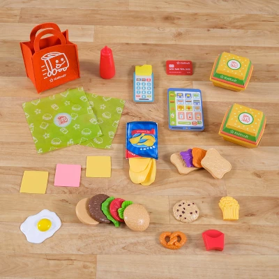 KidKraft 2-in-1 Restaurant & Delivery Wooden Play Store 12 KidKraft 2-in-1 Restaurant & Delivery Wooden Play Store - Image 10