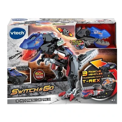 VTech Switch & Go 3-in-1 Rescue Rex 9 VTech Switch & Go 3-in-1 Rescue Rex - Image 7