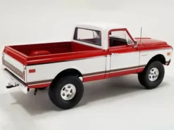 1972 Chevrolet K-10 4x4 Pickup Truck Red And White Limited Edition To 390 Pieces Worldwide 1/18 Diecast Model Car By ACME -Cheap Toy Store GUEST 40066700 98c3 4422 aa55 1dc9a52cebb7