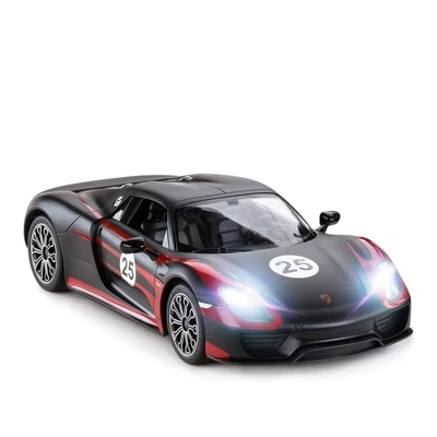 Link Porsche RC Car | 1:14 Porsche 918 Spyder RC Car For Kids And Adults | Black 3 Link Porsche RC Car | 1:14 Porsche 918 Spyder RC Car For Kids And Adults | Black