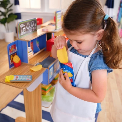 KidKraft 2-in-1 Restaurant & Delivery Wooden Play Store 7 KidKraft 2-in-1 Restaurant & Delivery Wooden Play Store - Image 5