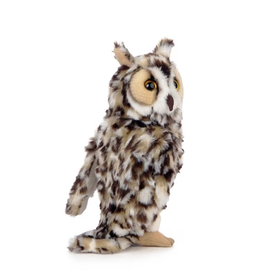 Living Nature Long Eared Owl Plush Toy 3 Living Nature Long Eared Owl Plush Toy