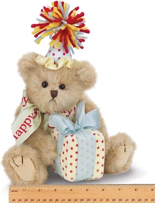 Bearington Happy Birthday Plush Suffed Animal Teddy Bear, 10" 3 Bearington Happy Birthday Plush Suffed Animal Teddy Bear, 10"
