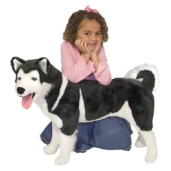 Melissa & Doug Giant Siberian Husky - Lifelike Stuffed Animal Dog (over 2 Feet Tall) -Cheap Toy Store GUEST 4e2a4635 a070 4414 b89f fdcdff83fa71