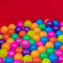 Outsunny Indoor/Outdoor Memory Foam Ball Pit For Toddlers 1-3 Sensory Toy, Red -Cheap Toy Store GUEST 4ee4825c 316e 49fe bdff f8e987de3f10