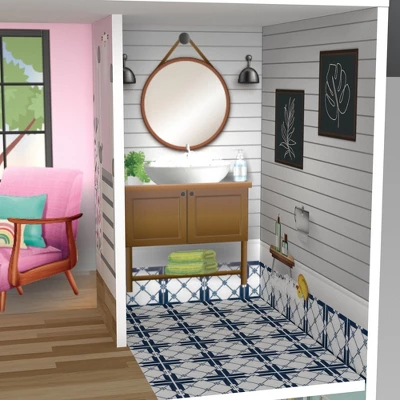 Olivia's Little World By Teamson Kids Wooden Dreamland Farmhouse Dollhouse Set 11 Olivia's Little World By Teamson Kids Wooden Dreamland Farmhouse Dollhouse Set - Image 9