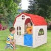 Costway Kids Cottage Playhouse Foldable Plastic Play House Indoor Outdoor Toy Portable 2 Costway Kids Cottage Playhouse Foldable Plastic Play House Indoor Outdoor Toy Portable -Cheap Toy Store GUEST 54b5c998 d3ca 4544 ab65 cb74b12ff8e2