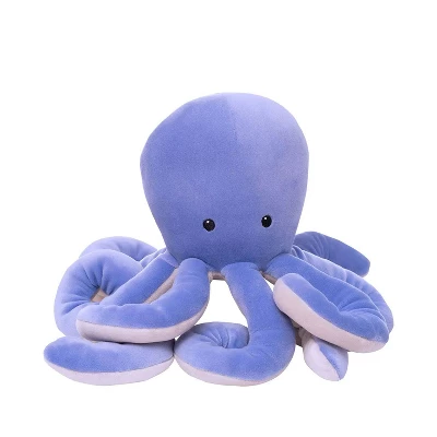 Manhattan Toy Sourpuss Octopus Velveteen Sea Life Toy Stuffed Animal, 13" 8 Manhattan Toy Sourpuss Octopus Velveteen Sea Life Toy Stuffed Animal, 13" - Image 6