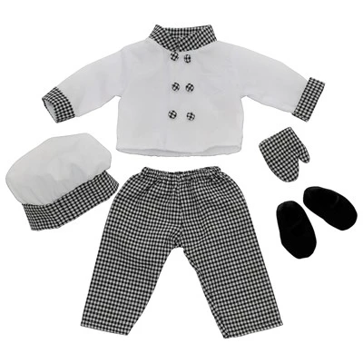 The Queen's Treasures 18 Inch Doll 6 Piece Pastry Chef Clothing Outfit 7 The Queen's Treasures 18 Inch Doll 6 Piece Pastry Chef Clothing Outfit - Image 5