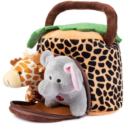 Plush Creations Jungle Animals Set 3 Plush Creations Jungle Animals Set