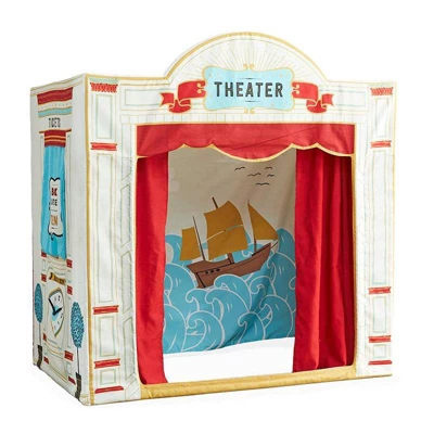 Play House Theater With Microphone Tent - Wonder & Wise 4 Play House Theater With Microphone Tent - Wonder & Wise - Image 2