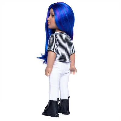 I'M A GIRLY Striped Shirt - Fits I'M A GIRLY 18" Fashion Doll 3 I'M A GIRLY Striped Shirt - Fits I'M A GIRLY 18" Fashion Doll