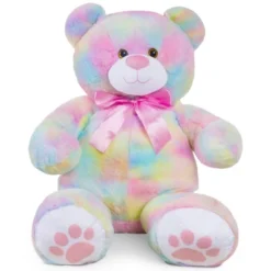 Best Choice Products 38in Giant Soft Plush Teddy Bear Stuffed Animal Toy W/ Bow Tie, Footprints -Cheap Toy Store GUEST 5e30a0b3 6b8b 458b b754 a46a50f99b06