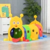 Qaba Kids Caterpillar Tunnel Outdoor Indoor Climb-N-Crawl Play Equipment For 3-6 Years Old, 6 Sections, For Daycare, Preschool, Playground -Cheap Toy Store GUEST 62496c68 aba6 44c8 9bc2 1dfb56504d35