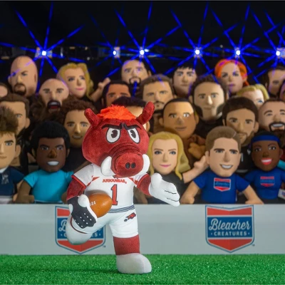 Bleacher Creatures Arkansas Razorbacks Big Red 10" Mascot Plush Figure 5 Bleacher Creatures Arkansas Razorbacks Big Red 10" Mascot Plush Figure - Image 3