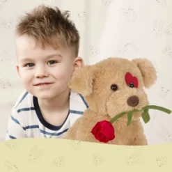 Bearington Conner Cuddlesmore Stuffed Animal Plush With A Heart And A Rose, 11 Inches -Cheap Toy Store GUEST 6723bb11 fcc8 4624 90da 0442c0b3c8ca