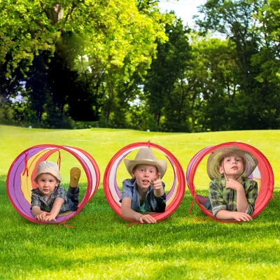 Costway 7pc Kids Ball Pit Play Tents & Tunnels Pop Up Baby Toy Gifts 5 Costway 7pc Kids Ball Pit Play Tents & Tunnels Pop Up Baby Toy Gifts - Image 3