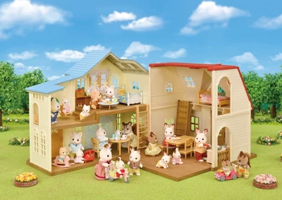 Calico Critters Hillcrest Home Gift Set, Dollhouse Playset With Figures, Furniture And Accessories 3 Calico Critters Hillcrest Home Gift Set, Dollhouse Playset With Figures, Furniture And Accessories