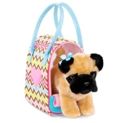 Pucci Pups Zigzag Print Glam Bag With Pug Stuffed Animal 8 Pucci Pups Zigzag Print Glam Bag With Pug Stuffed Animal -Cheap Toy Store GUEST 6bea2566 05dc 40aa 8318 7dea42e7e4cc