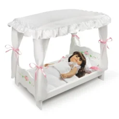 Badger Basket White Rose Doll Canopy Bed 8 Badger Basket White Rose Doll Canopy Bed -Cheap Toy Store GUEST 6e61b190 48ec 4e4f 9747 09eecab0172d
