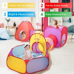 Costway 7pc Kids Ball Pit Play Tents & Tunnels Pop Up Baby Toy Gifts 14 Costway 7pc Kids Ball Pit Play Tents & Tunnels Pop Up Baby Toy Gifts -Cheap Toy Store GUEST 6f69c1fc f9db 4986 9697 e4d0b35daae2