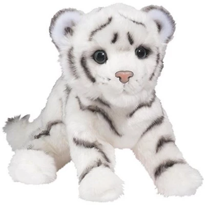 Douglas Silky White Tiger Cub Plush Stuffed Animal 3 Douglas Silky White Tiger Cub Plush Stuffed Animal