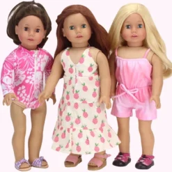 Sophia’s Pineapple Print Maxi Dress For 18" Dolls, Ivory -Cheap Toy Store GUEST 7b8861ea 887e 424e b194 7a20d3fc4001